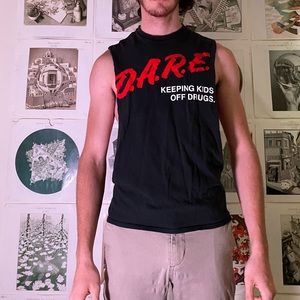 D.A.R.E. graphic t-shirt